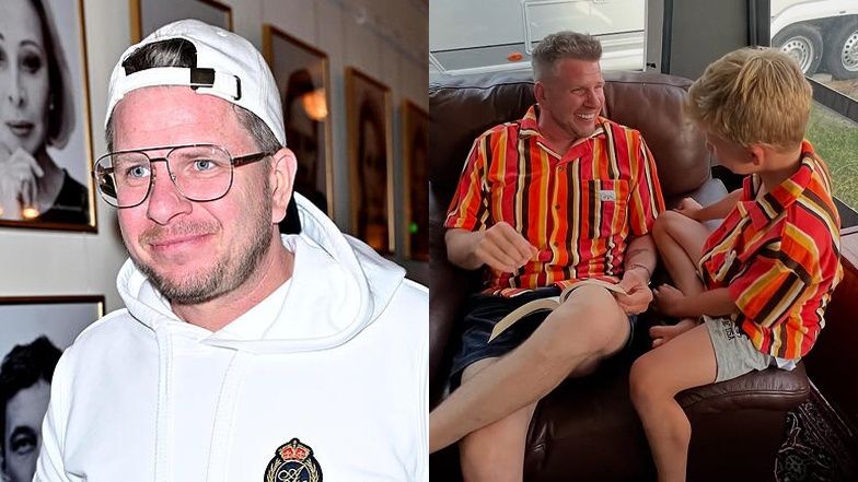 Filip Chajzer spotkał się z synem