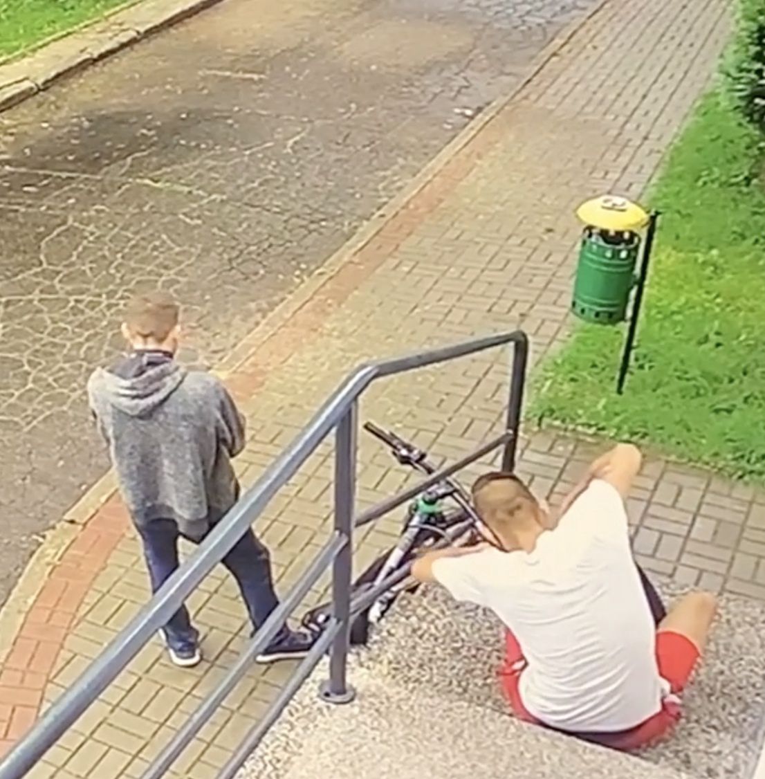 Syn Zamachowskiej został okradziony