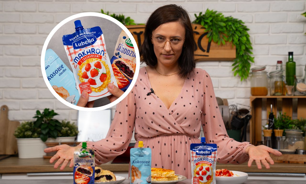 Jagodzianka, ciasto i makaron z truskawkami w tubce. Przetestowałam i wiem, która to nieporozumienie