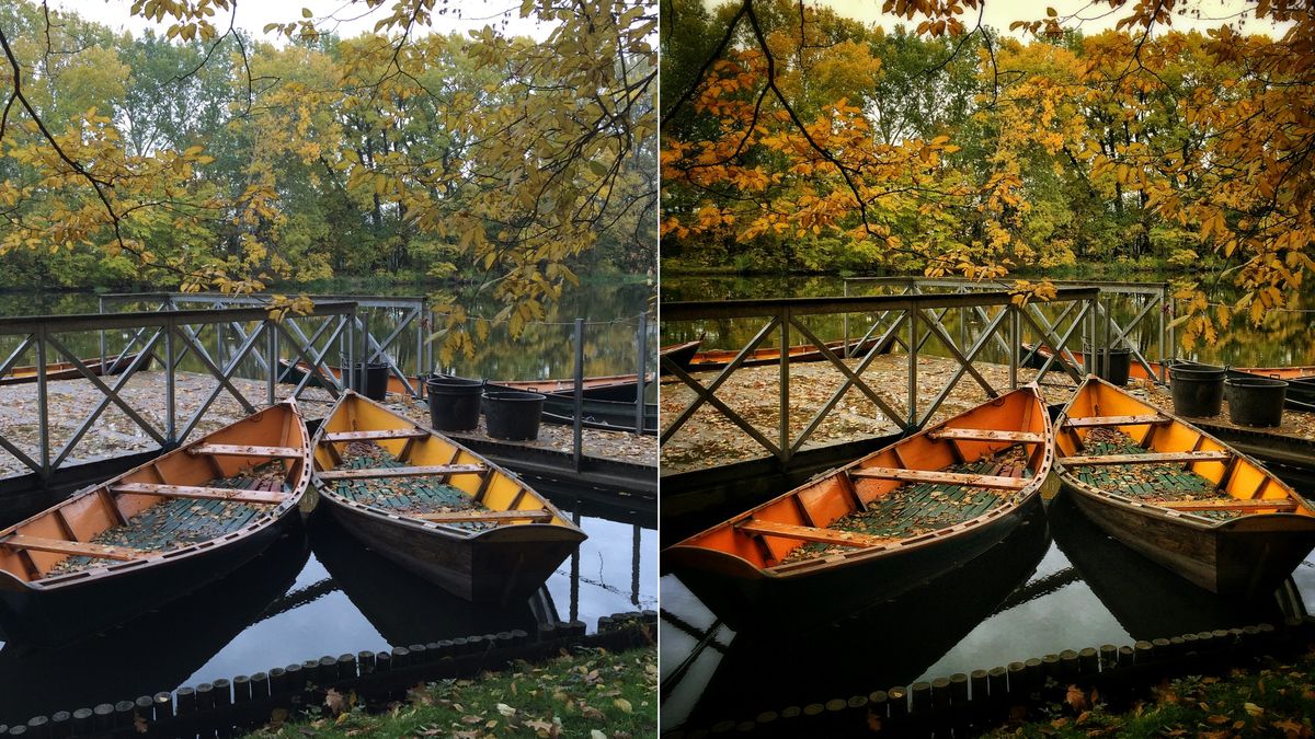 Przepis na mobilną fotoedycję: złota jesień 1