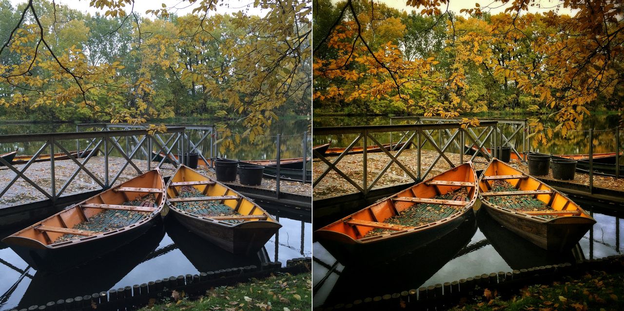 Przepis na mobilną fotoedycję: złota jesień