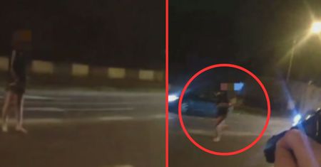 "Rzuć to, rzuć to". 26-latka nagrana. Chodziła z nożem po Radomiu
