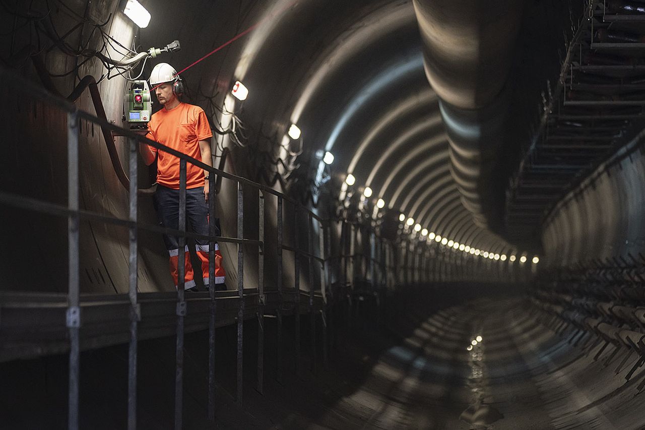 Metro Warszawskie. Postępy prac na Bródnie