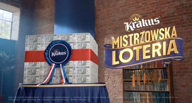 Loteria promuje markę Krakus. W reklamach Piotr Zelt