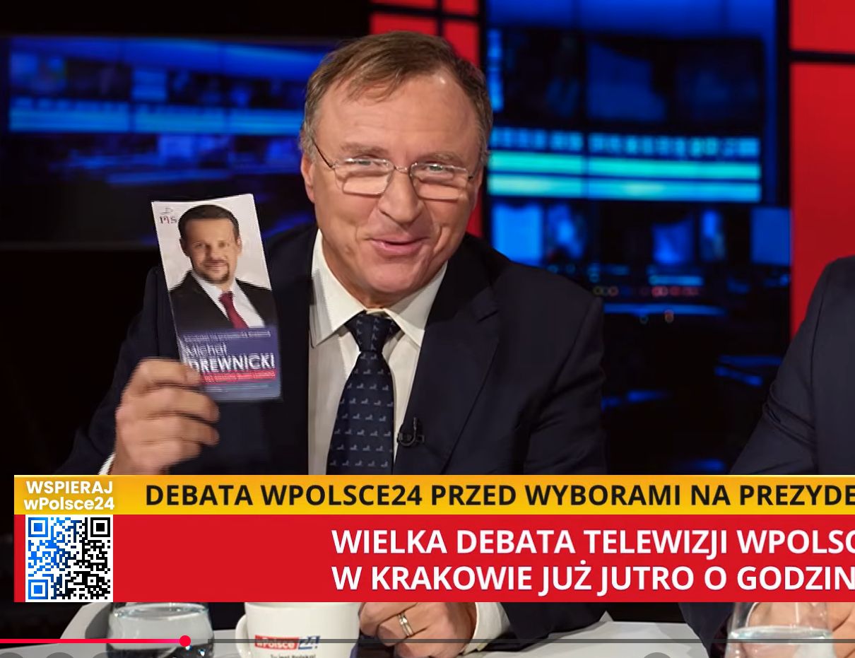 Jacek Kurski wspiera Michała Drewnickiego