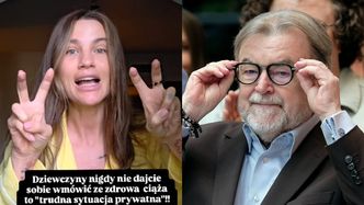 Karolina Gilon odpowiada Edwardowi Miszczakowi. "Dziewczyny, nie dajcie sobie wmówić, że zdrowa ciąża to jest 'trudna sytuacja prywatna'"