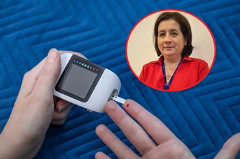"Dzięki sensorowi po raz pierwszy naprawdę zobaczyłam swoją cukrzycę". Monika Kaczmarek o życiu z chorobą i o równym dostępie do nowoczesnych technologii