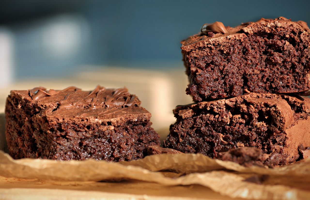 Zamiast masła dodaję sezonowe warzywo. Brownie wychodzi obłędnie puszyste