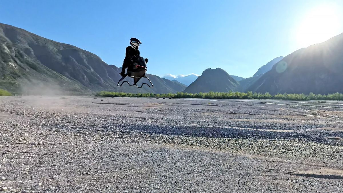 Volonaut Airbike, nowy latający pojazd stworzony przez Polaka