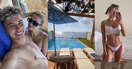 Przyodziana w bikini Wersow pręży się u boku Friza podczas wakacji w pięciogwiazdkowym hotelu w Grecji (FOTO)
