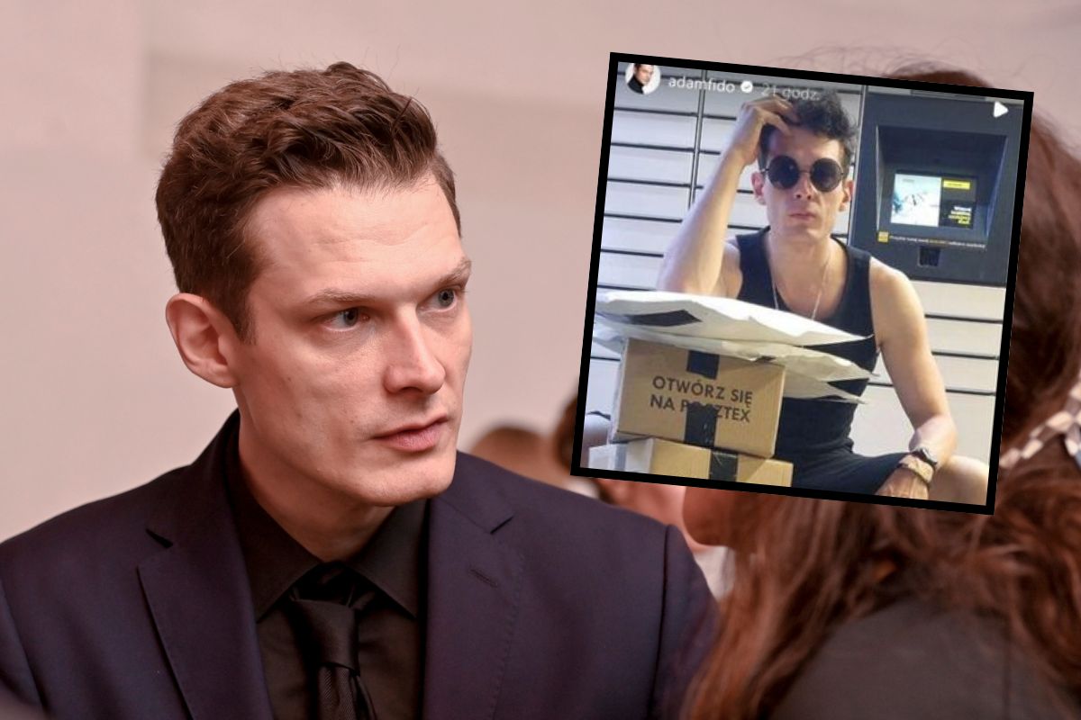 Adam Fidusiewicz sprzedaje ubrania. Pokazał, co do niego piszą
