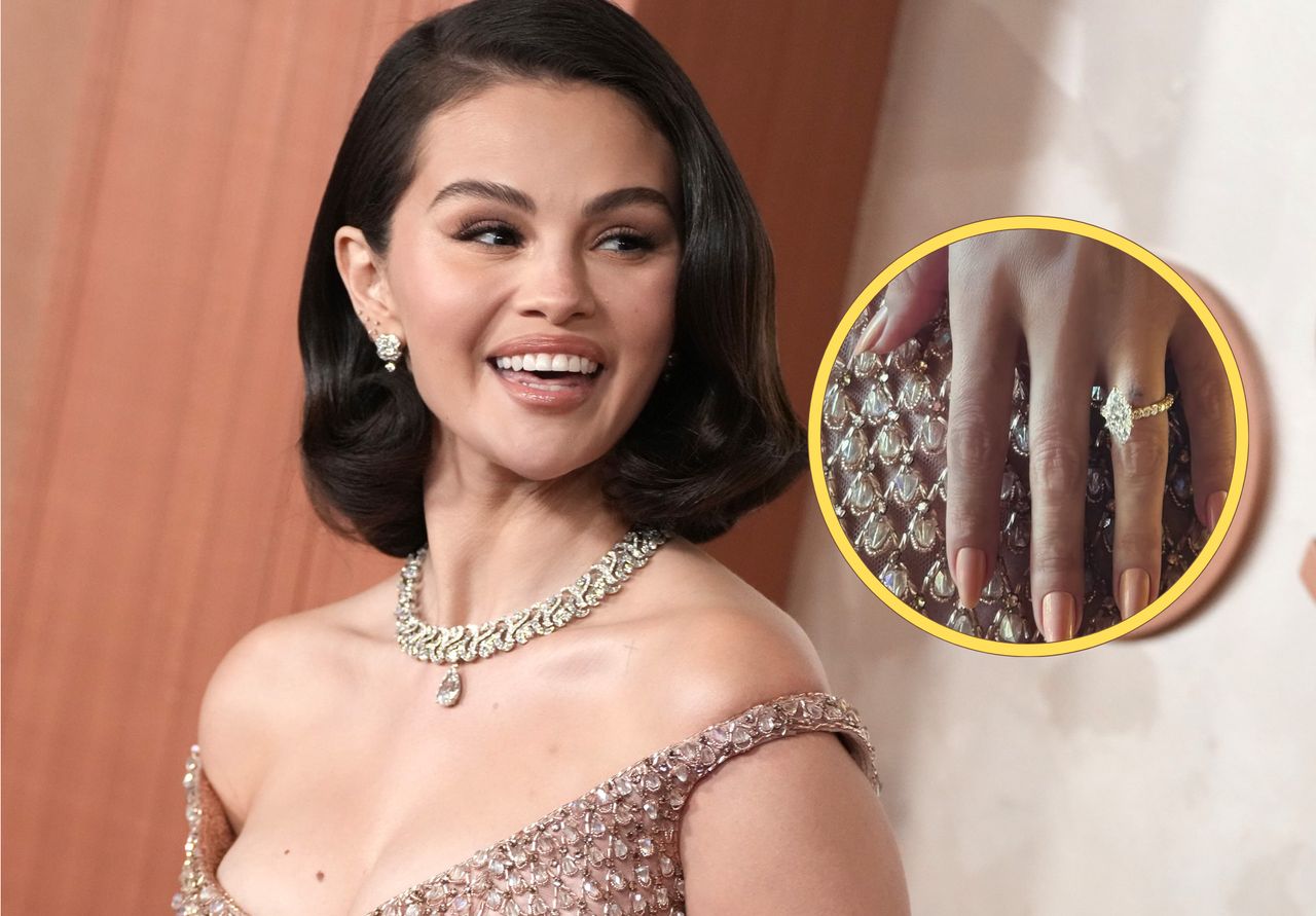 Selena Gomez zdecydowała się na paznokcie "pech chamapgne" 