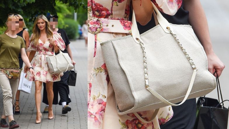 Joanna Krupa na lunchu w modnej restauracji