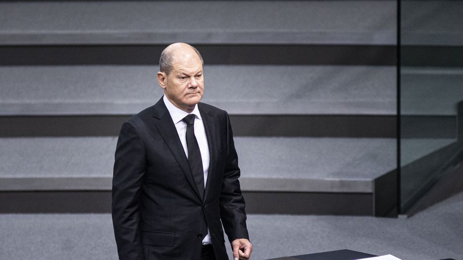 BERLIN, GERMANY - JANUARY 29: German Finance Minister Olaf Scholz is pictured at the German Bundestag on January 29, 2020 in Berlin, Germany. (Photo by Florian Gaertner/Photothek via Getty Images)