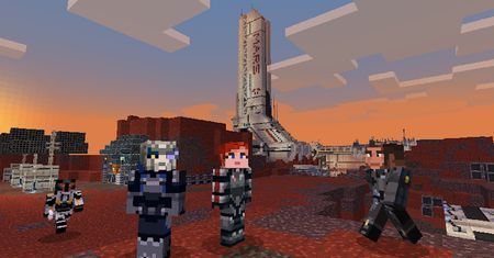 Minecraft z motywami kultowej serii Mass Effect. Oficjalne dodatki już teraz na wszystkich platformach