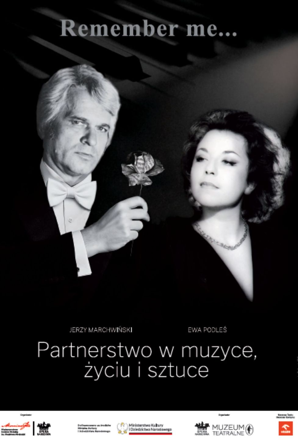 Plakat wystawy „Remember me…” autorstwa Izabeli Chełkowskiej © materiały prasowe