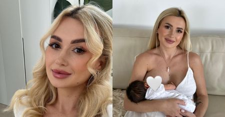 Wersow wróciła do pracy po ciąży. Zabrała ze sobą córkę (FOTO)