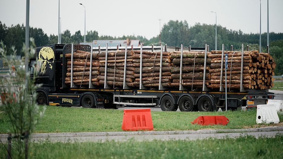 Poland Lithuania Border Controls
in Budzisko, Poland on 07 July, 2025. Checks are being carried out by the Polish Border Guards, Police and the Customs and Tax Services after the Polish government reinstated controls to combat illegal migration and push-backs of migrants by German authorities. (Photo by Jaap Arriens/NurPhoto via Getty Images)
NurPhoto
straz graniczna, border control, tax services, german authorities, international relations, poland elections, police, policja, border security, migrants, polish government, eu, illegal migration, customs enforcement, reinstated controls, migration, migration crisis, budzisko, border checks, poland election, nurphoto, law enforcement, elections, security measures, push-backs, july 2025, polish border guards, tax regulation, cut, lumber, wood, transport, woods, jaap arriens, immigration policy