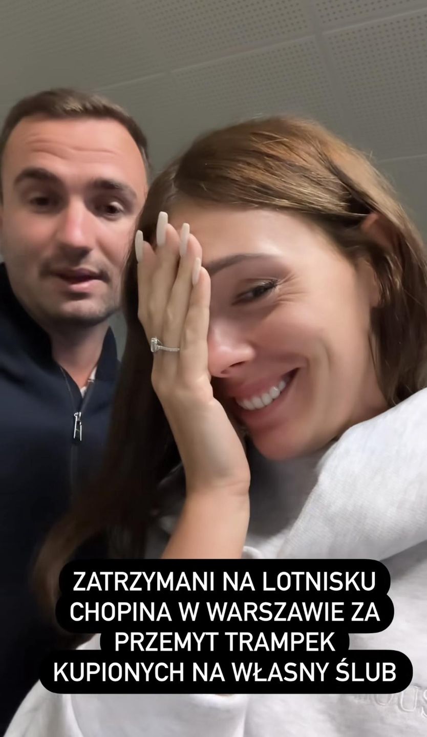 Klaudia Halejcio i jej narzeczony zostali zatrzymani za przemyt