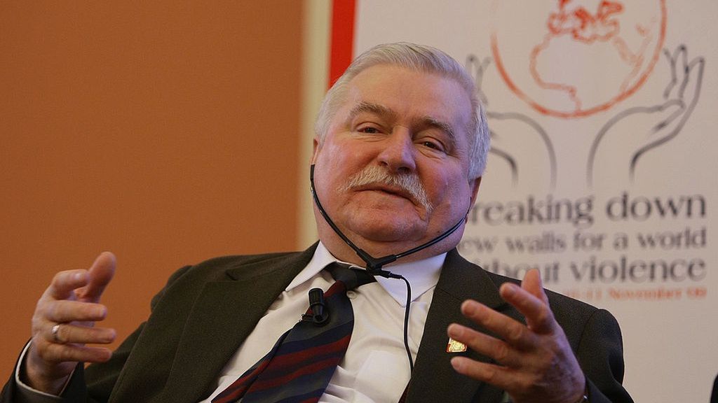 Na zdjęciu: Lech Wałęsa