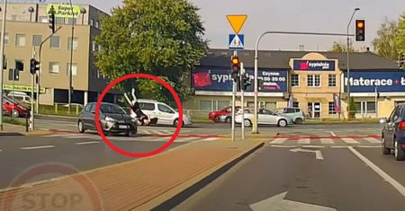 O krok od tragedii. Każdy kierowca powinien zobaczyć, to nagranie
