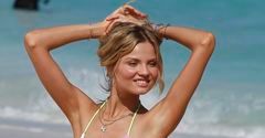 Magdalena Frąckowiak czaruje na plaży