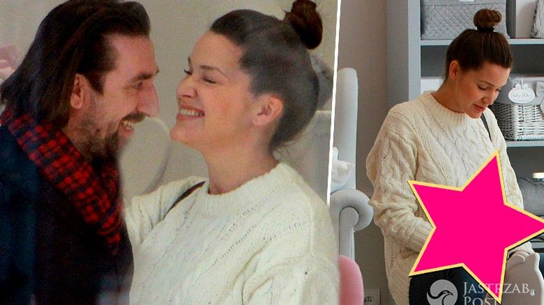 Natalia Jakuła w ciąży i Tomasz Iwan na zakupach. Zdjęcia 2017