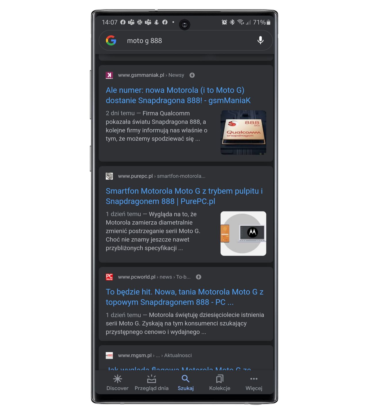 Nie słuchaj bzdur. Motorola nie zapowiedziała taniego Moto G ze Snapdragonem 888 2