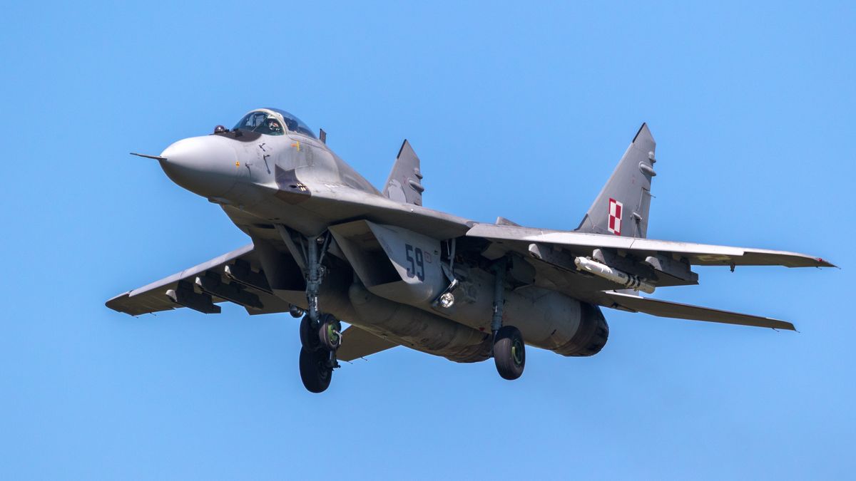 Mig-29 przechwyciły rosyjską maszynę nad Bałtykiem
