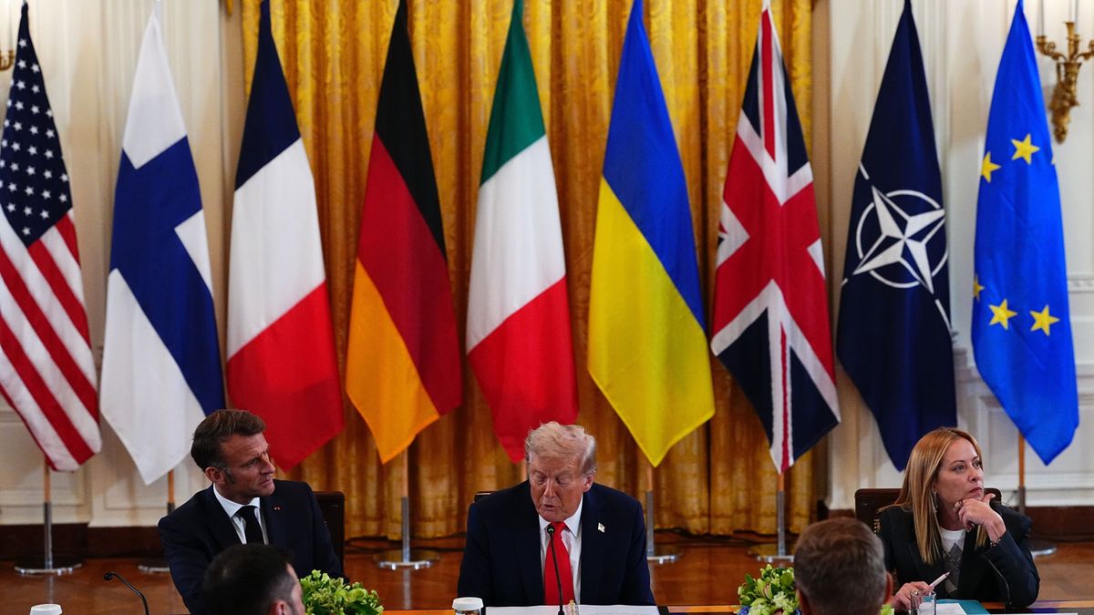 US President Trump meets Ukraine's President and European leaders at White House
AARON SCHWARTZ / POOL
diplomacy, meeting, conflict, ukraine, russia