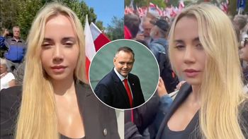 Marianna Schreiber w tłumie świętowała zaprzysiężenie Karola Nawrockiego. "Wielka chwila"