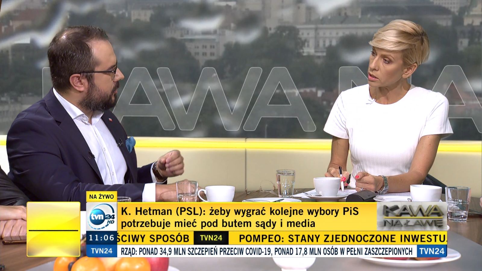 Wiceminister spraw zagranicznych i Anita Werner nie doszli do porozumienia