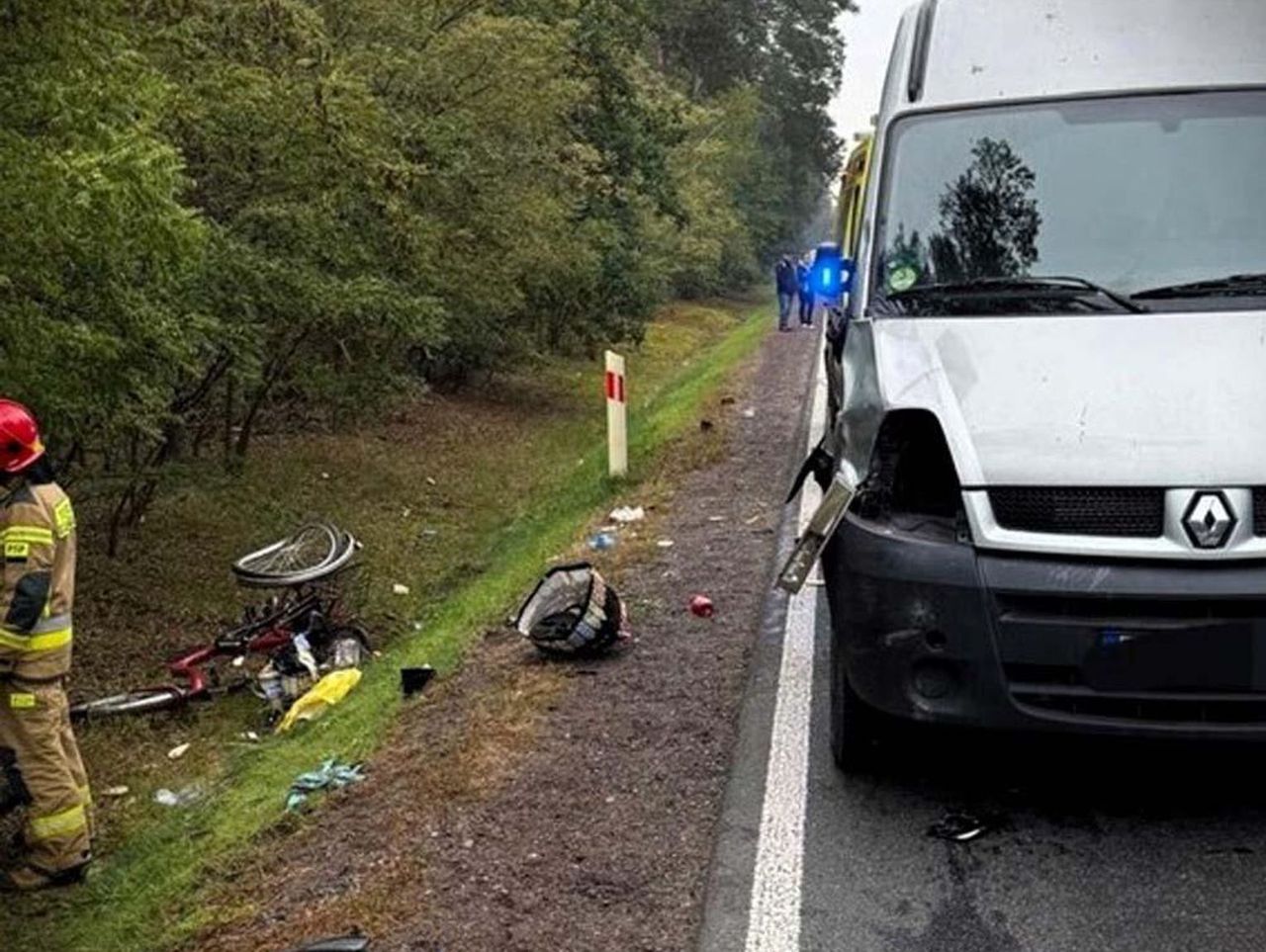 Wólka Kożuchowska: Tragiczny wypadek na DK48. Nie żyje 59-letnia kobieta