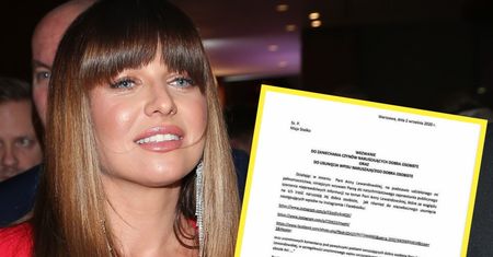 Pokazała pismo od Lewandowskiej. "Tak to wyglądało u mnie"