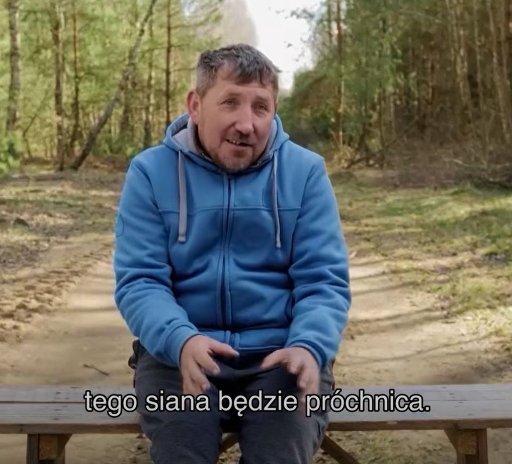 Andrzej z Pluycz w programie "Rolnicy. Podlasie"