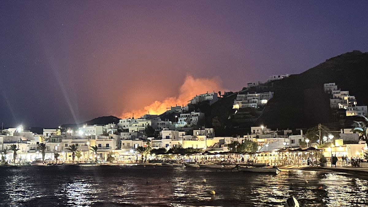 Pożary trawią Grecję