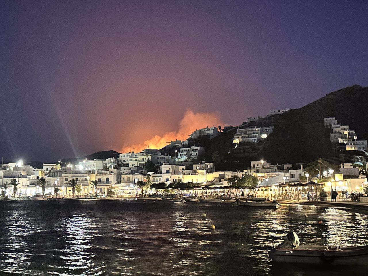 Greece engulfed in flames: Devastating fires ravage Serifos island