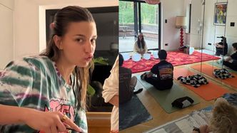 Julia Wieniawa zaprosiła znajomych i Kubę Karasia (!) do swojej leśnej chatki. Zdradziły go tatuaże...