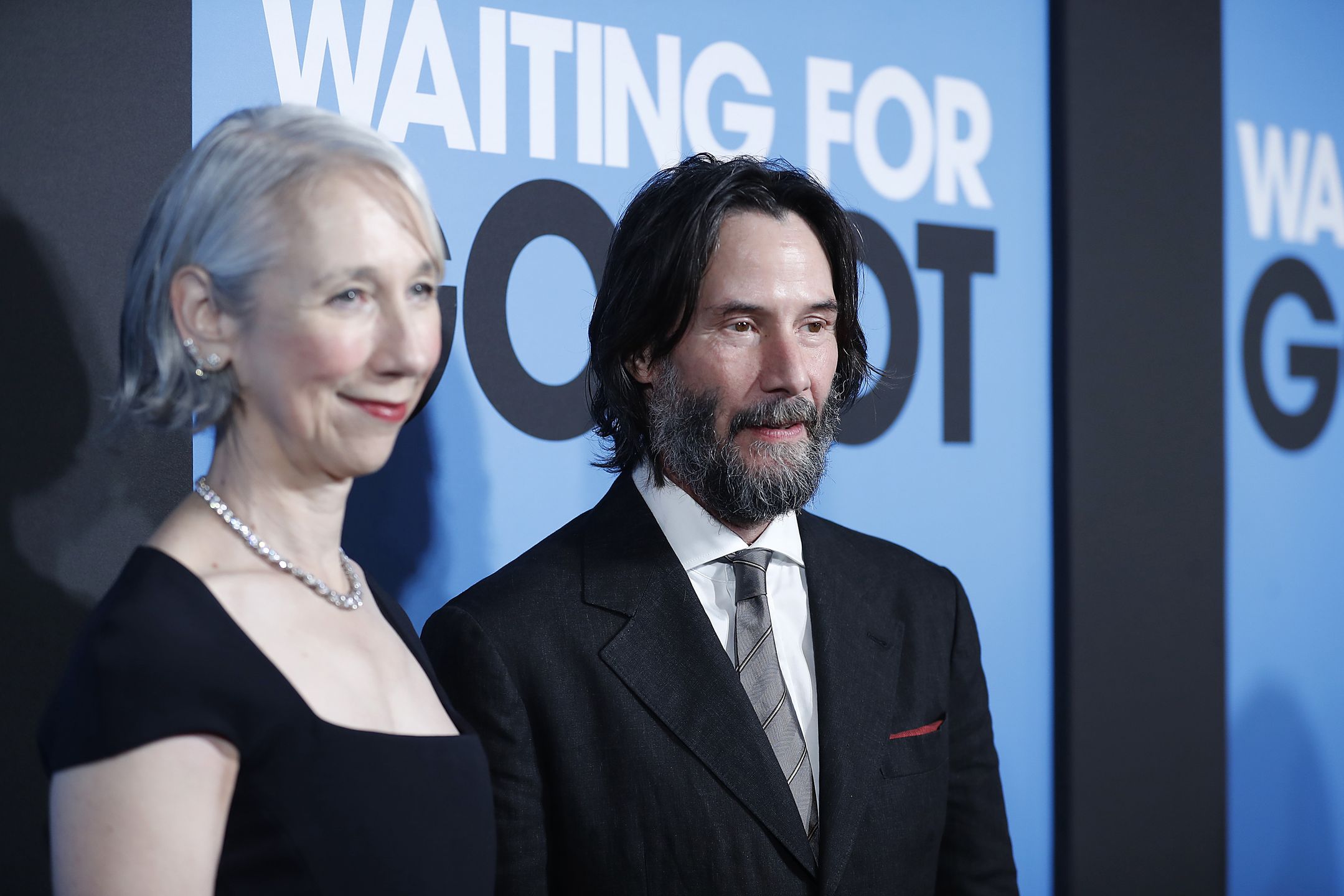 Keanu Reeves i Alexandra Grant razem na premierze