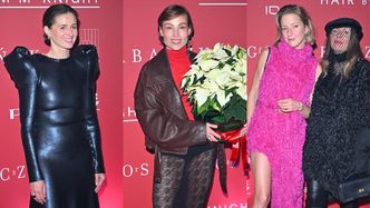 Znani kradną spojrzenia na imprezie modowej: Weronika Książkiewicz w prześwitach, Agnieszka Grochowska z bufiastymi ramionami (ZDJĘCIA)