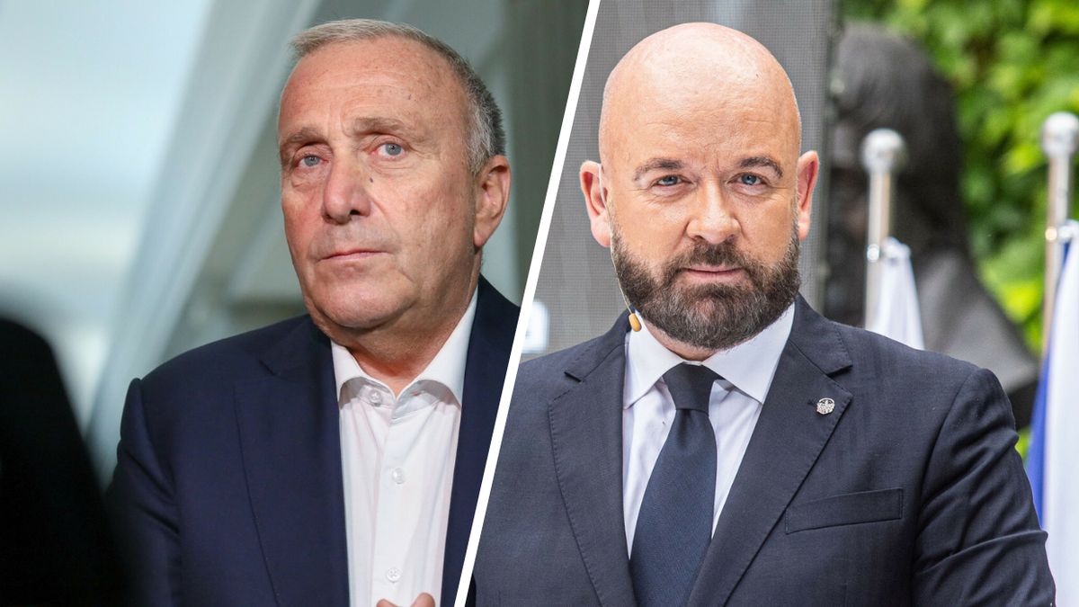 Grzegorz Schetyna i Jacek Sutryk