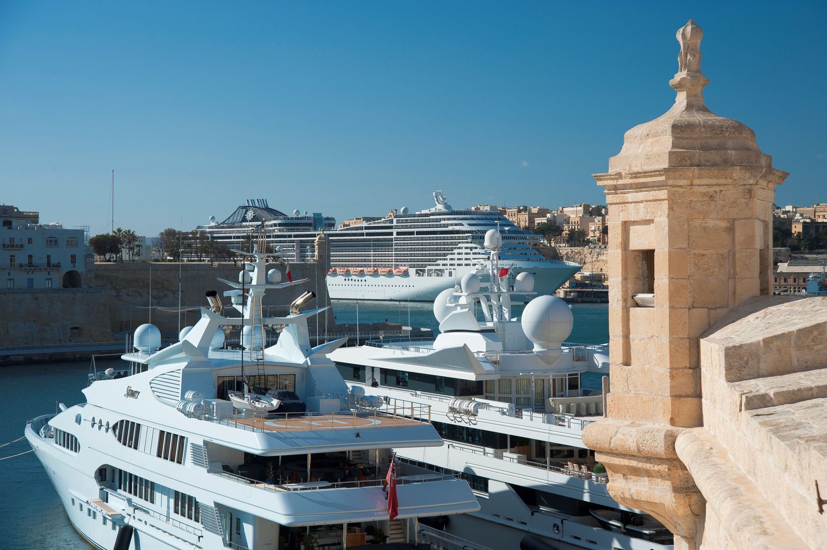 La Valletta na Malcie. Kraj ten niedawno zawiesił program wydawania paszportów Rosjanom i Białorusinom