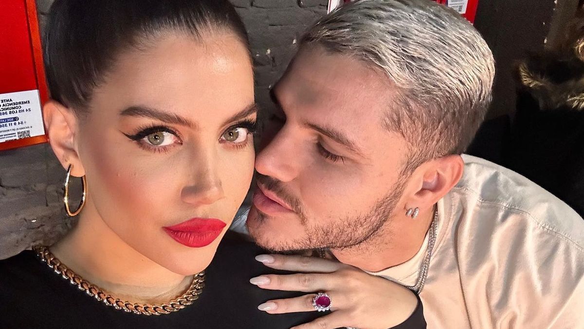Na zdjęciu Wanda Nara i Mauro Icardi