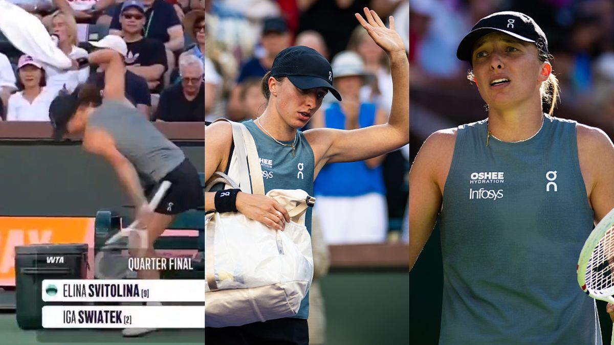 Iga Świątek dała się ponieść emocjom