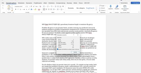 Microsoft Word: jak sprawdzić liczbę znaków?