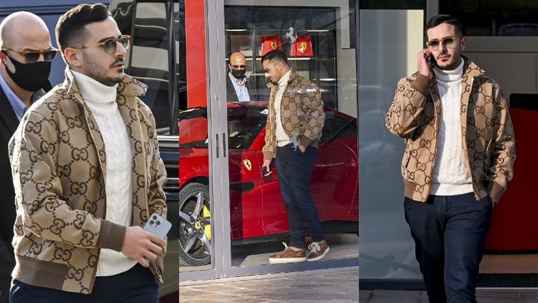 Oszust z Tindera na luksusowych zakupach