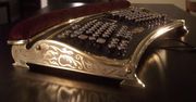 Steampunkowa klawiatura Datamancer Ergo
