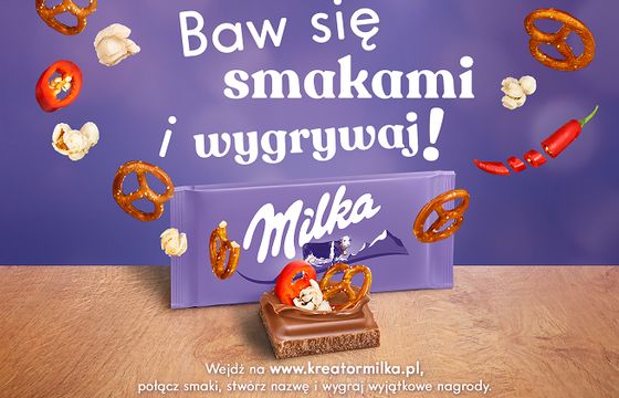 Milka umożliwia stworzenie własnego smaku czekolady