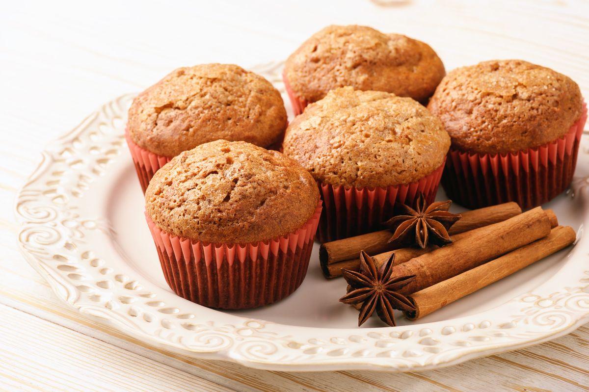 Najprostsze muffiny z cynamonem. Udają się za każdym razem