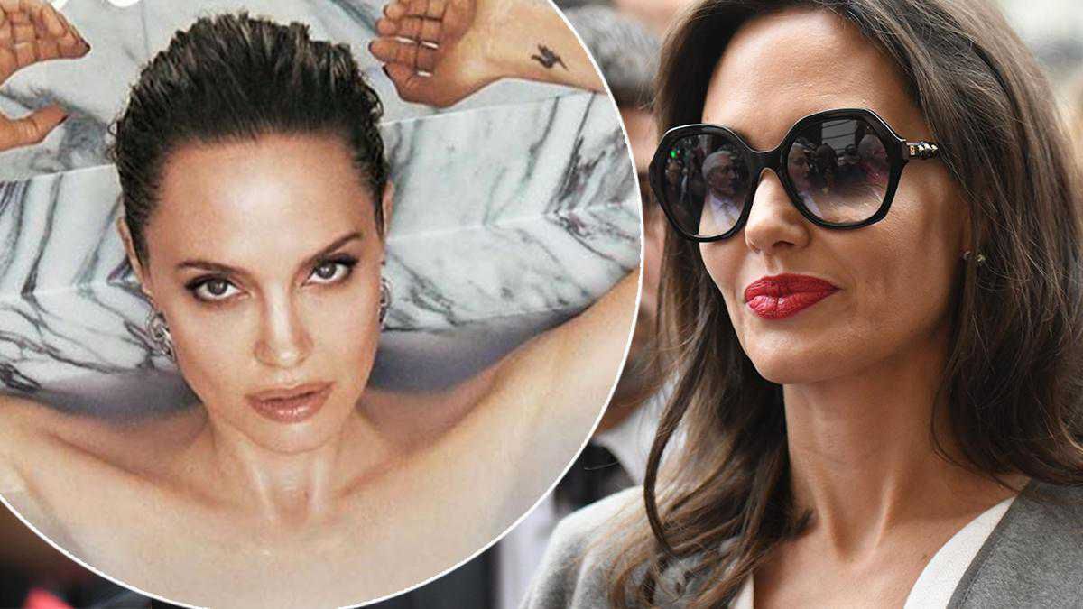 Naga Angelina Jolie na okładce francuskiego magazynu. To zdjęcie rozbudzi Waszą wyobraźnię!